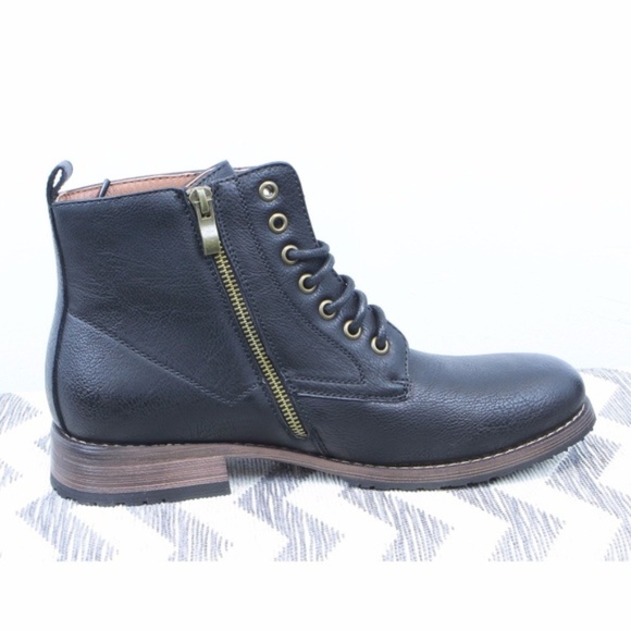 Mens "Aldo" Classy Zip Up Ankle Boots - Picture 6 of 8